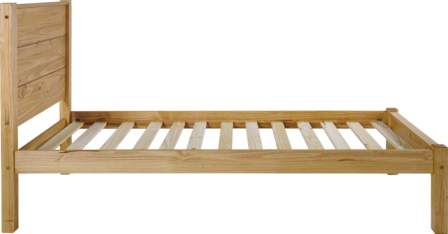 Barton 3' Bed - Waxed Pine