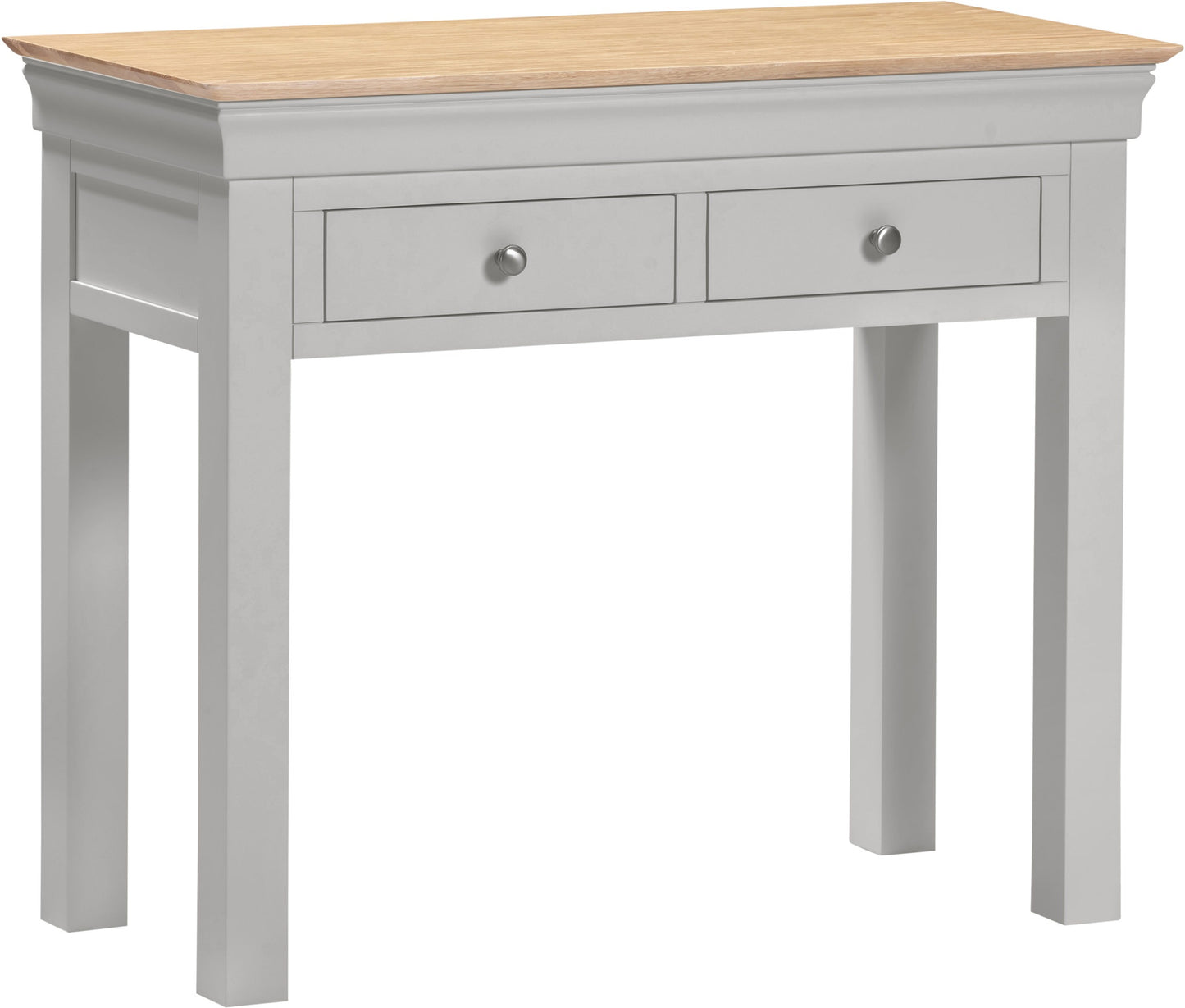 Bordeaux Console Table - Pebble Grey/Oak