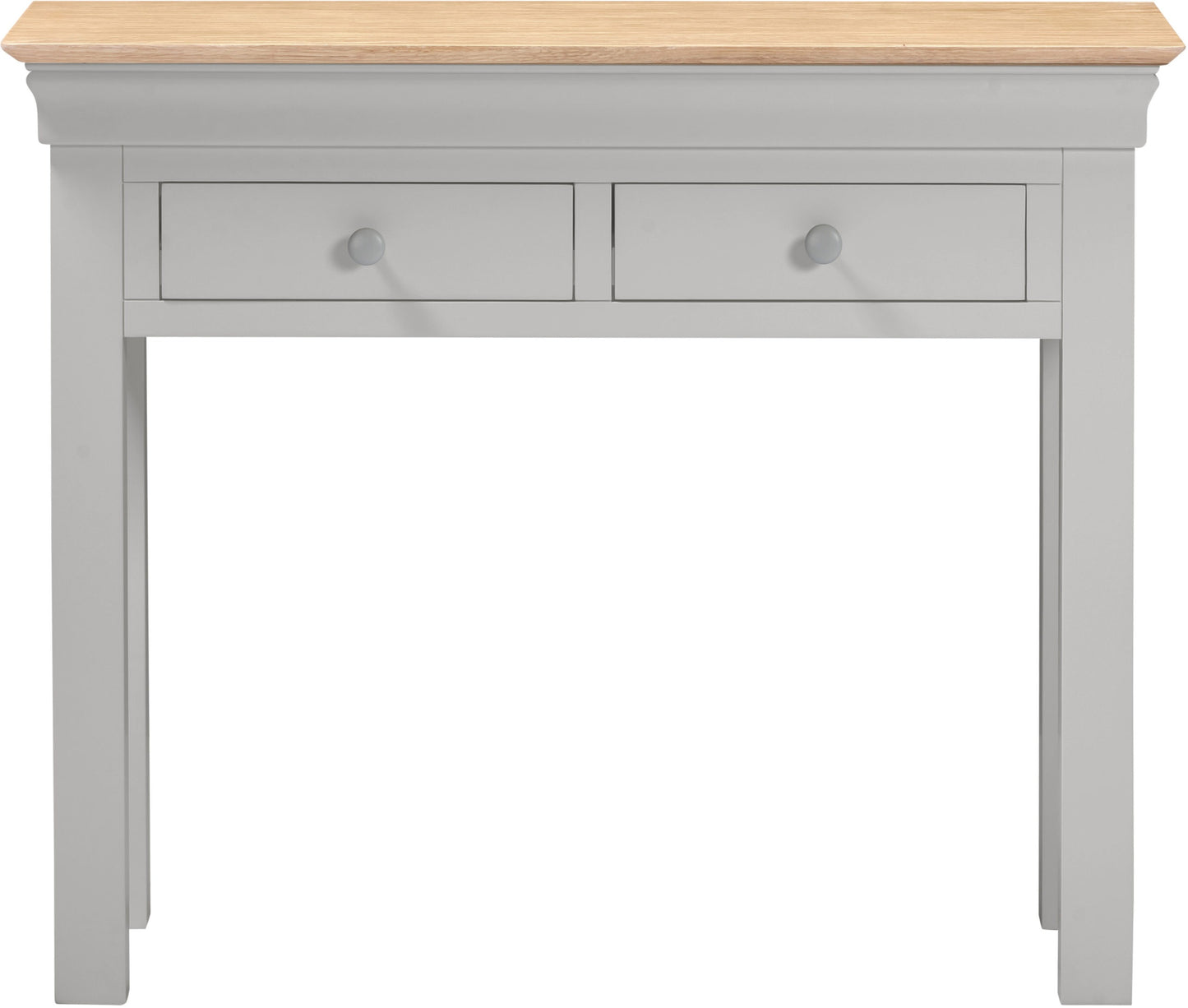 Bordeaux Console Table - Pebble Grey/Oak