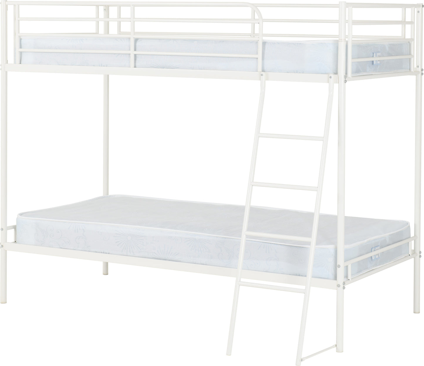 Brandon 3' Bunk Bed - White