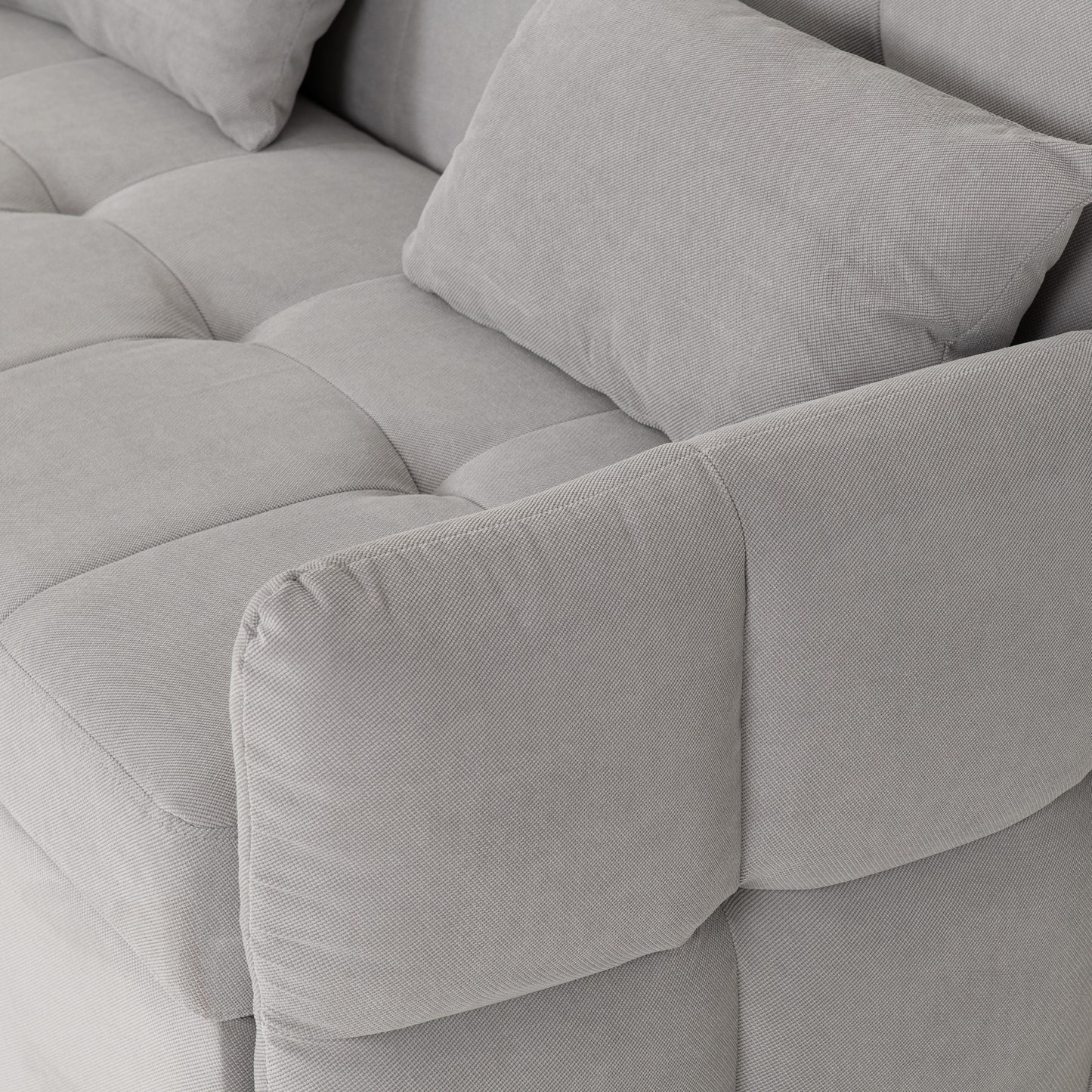 Chelsea Sofa Bed - Silver Grey Fabric