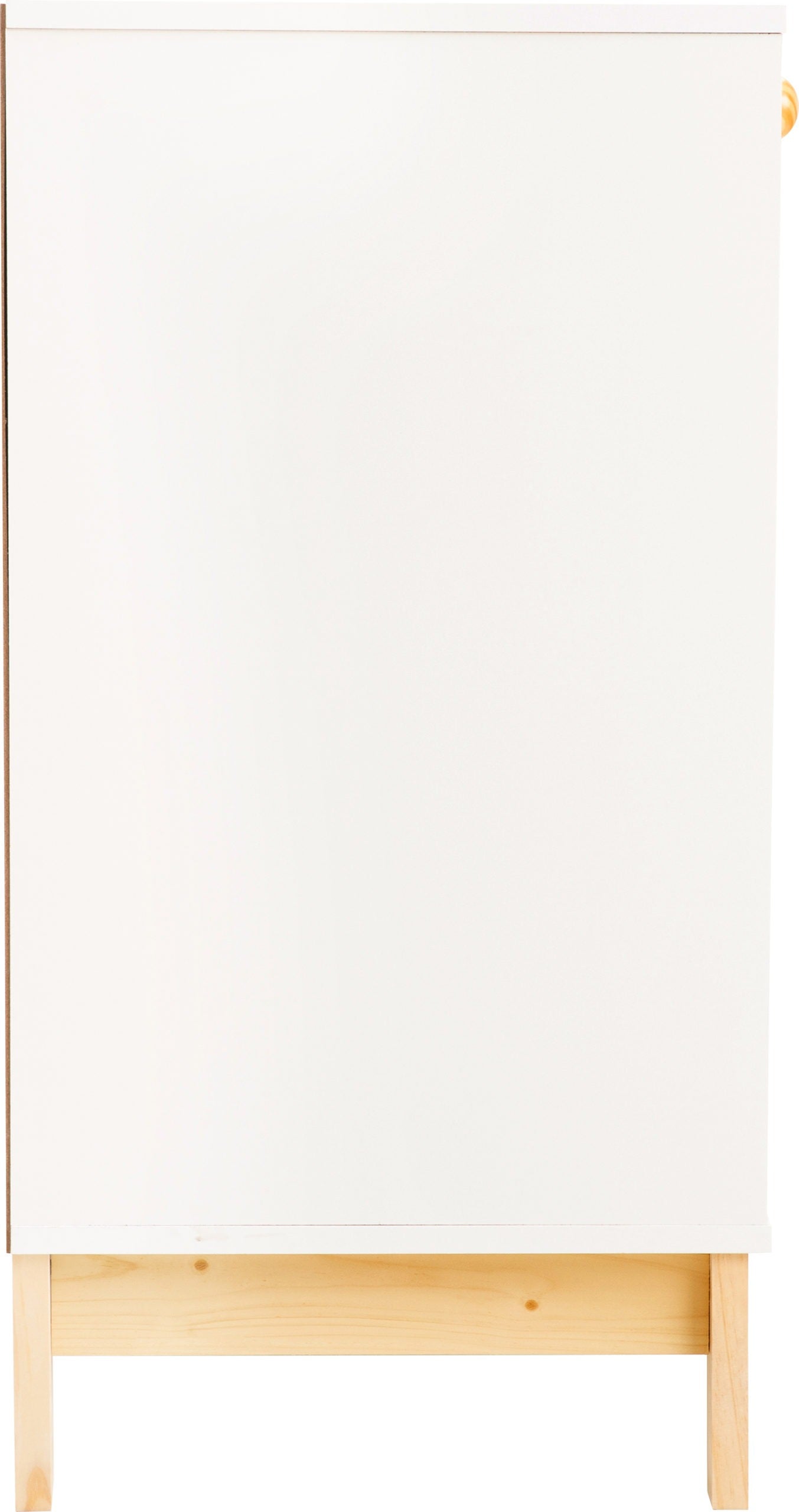 Cody 2+2 Drawer Chest - White/Pine Effect