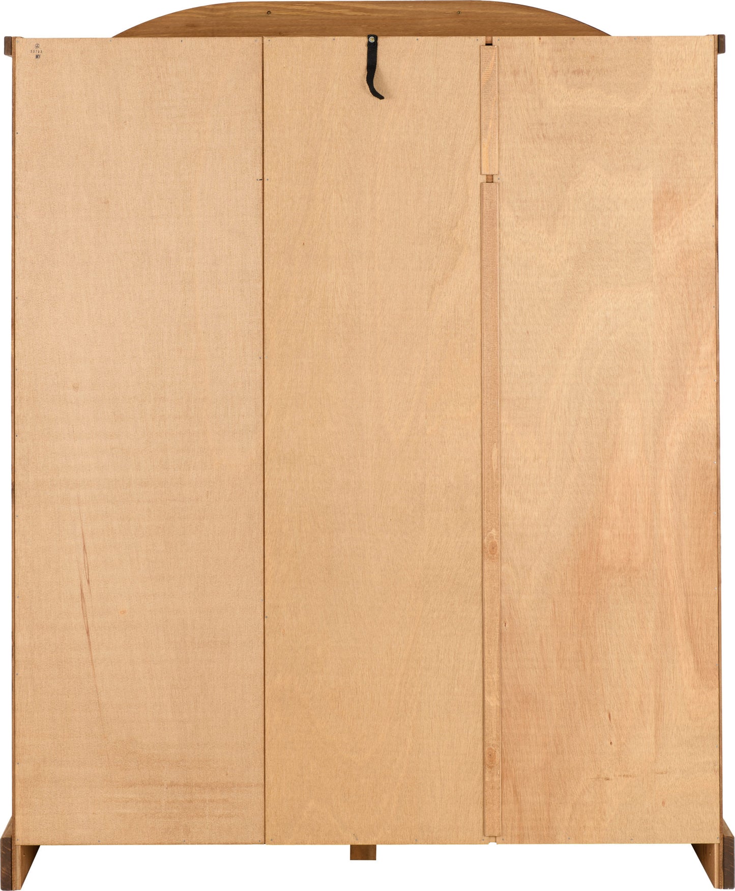 Corona 3 Door Wardrobe - Distressed Waxed Pine