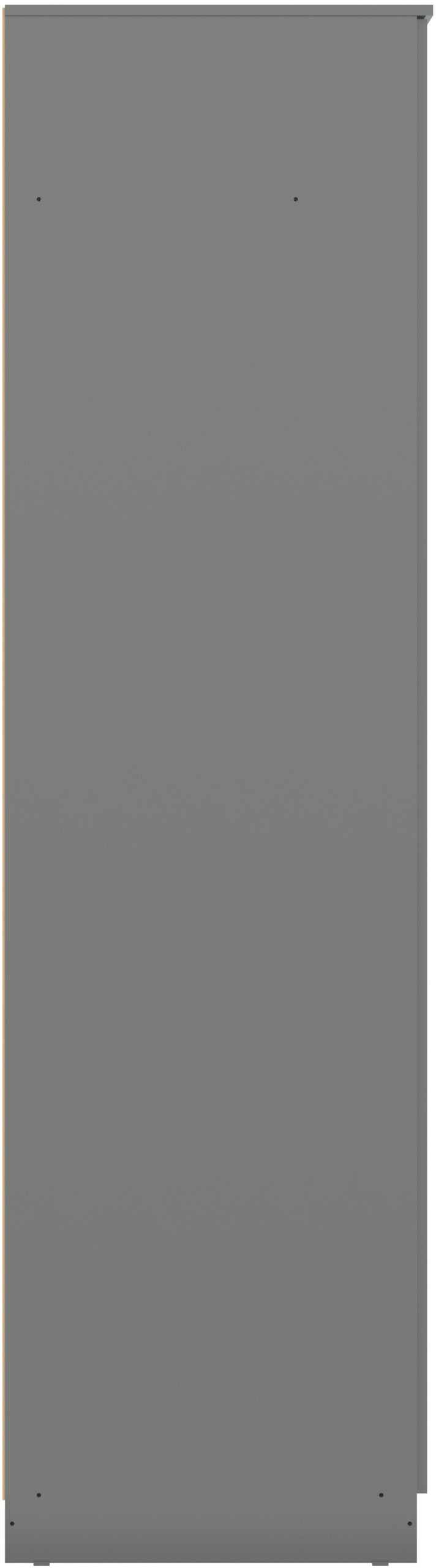 Denver 3 Door Wardrobe - Grey Gloss