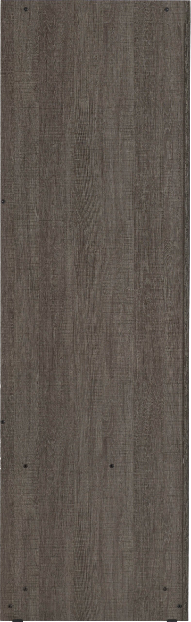 Lisbon Slider Wardrobe - Black Wood Grain