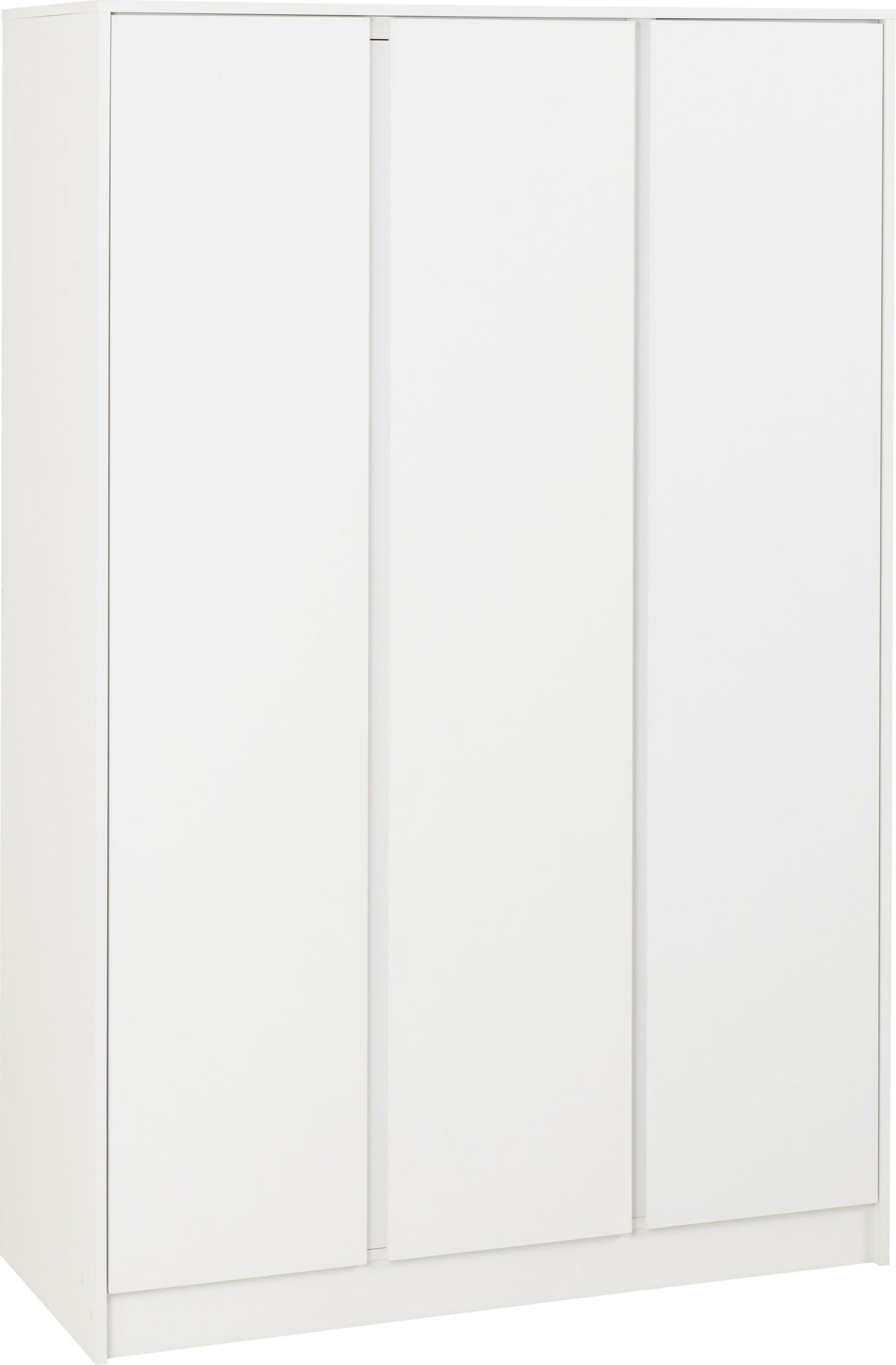 Malvern 3 Door Wardrobe Bedroom Set - White