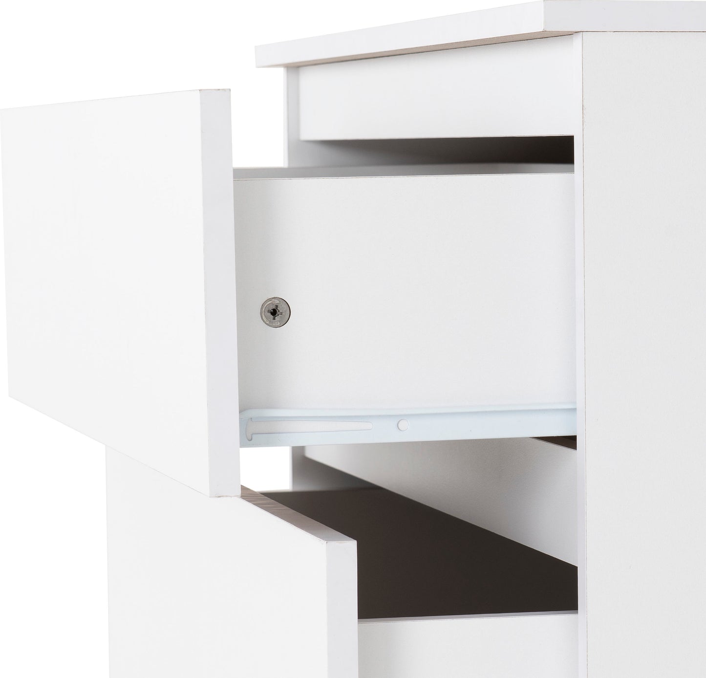 Malvern 4 Drawer Chest - White