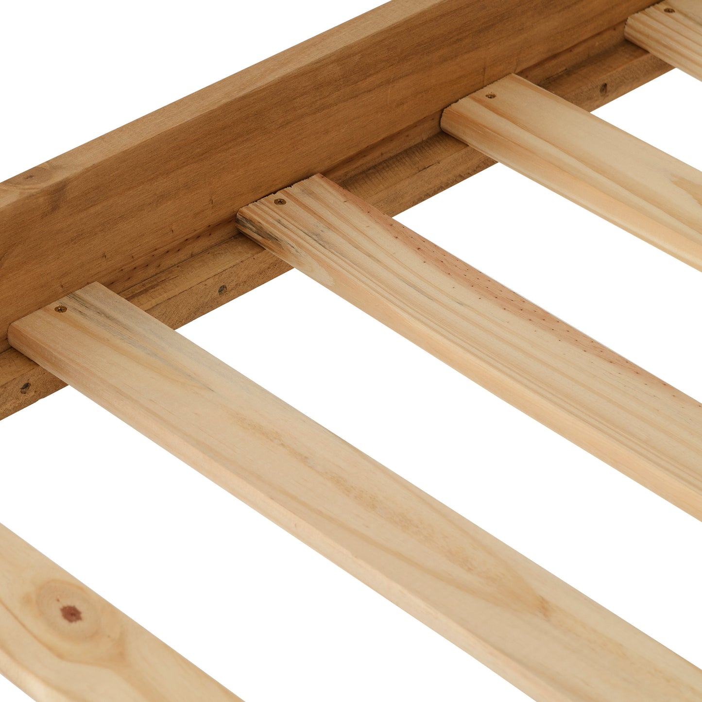 Maya 4'6" Bed - Distressed Waxed Pine