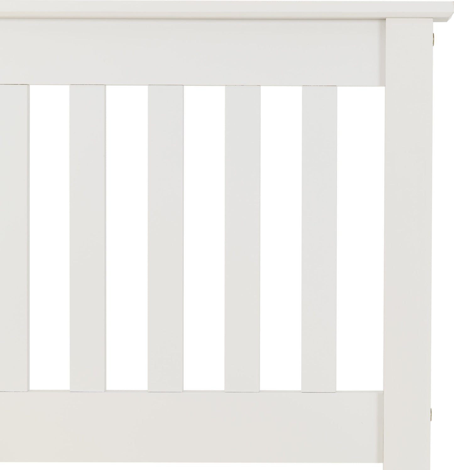 Monaco 3' High End Bed - Distressed Waxed Pine