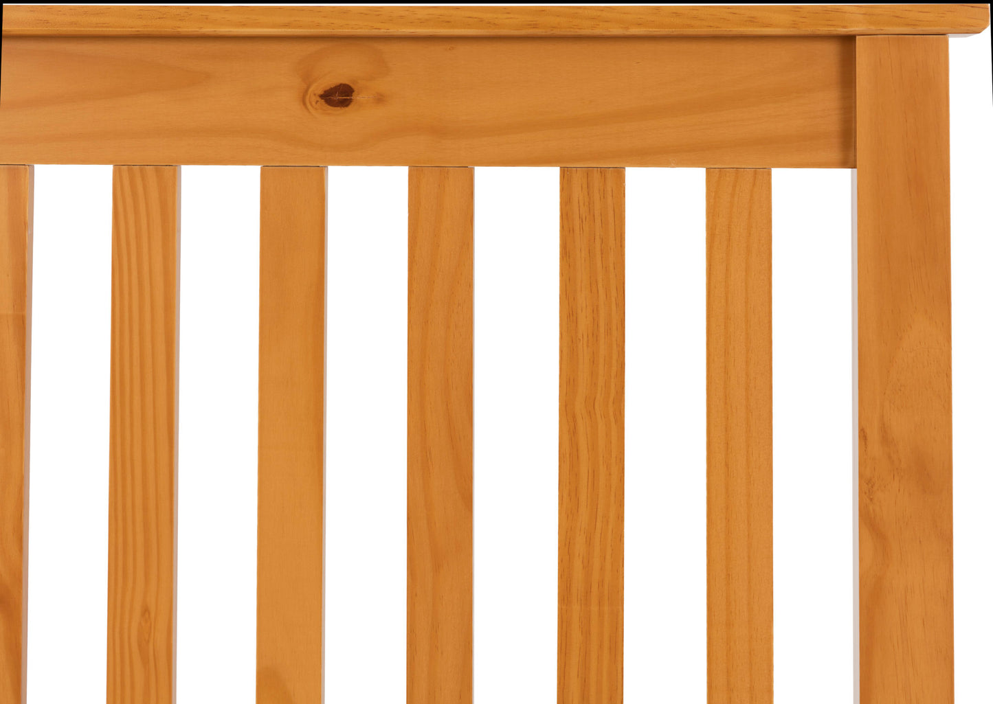 Monaco 4'6" Low End Bed - Antique Pine