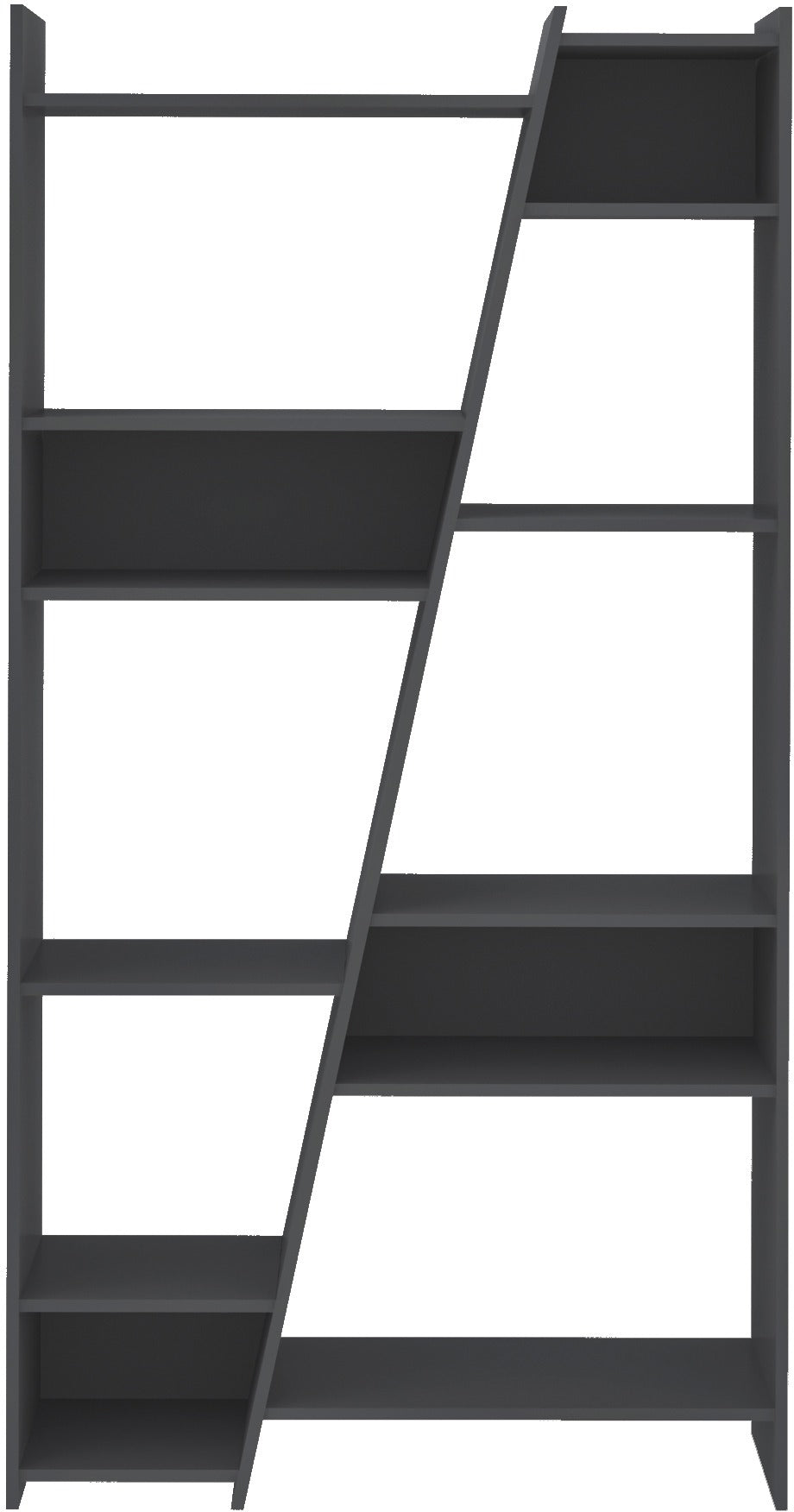 Naples Tall Bookcase - Grey