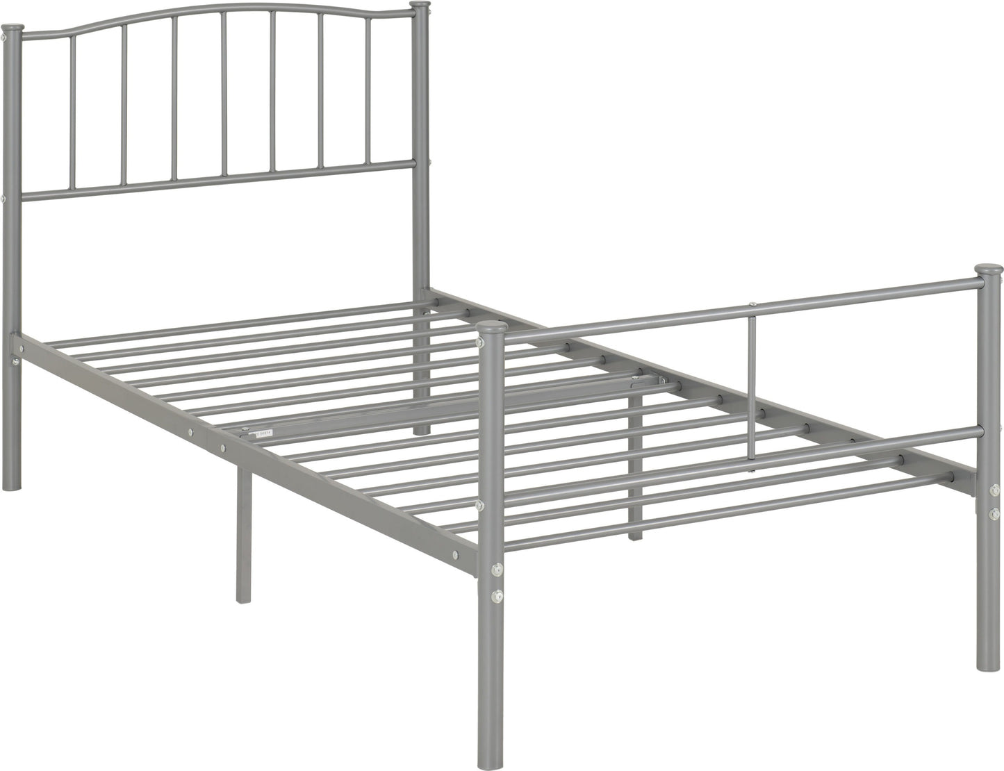Newton 3' Bed - Silver