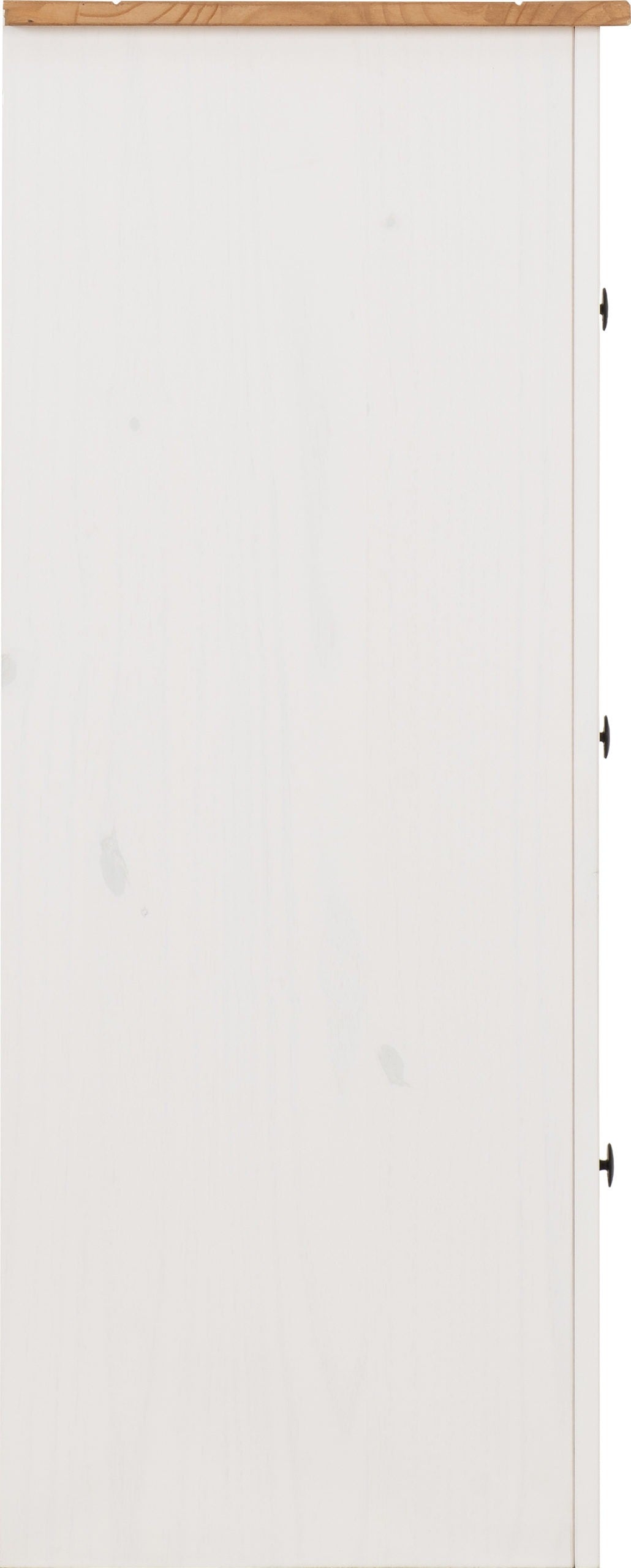Panama 6 Drawer Chest - White/Natural Wax