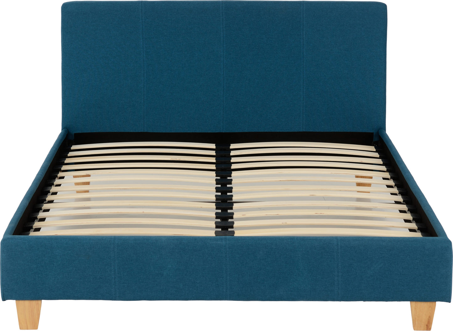 Prado 4'6" Bed - Petrol Blue Fabric