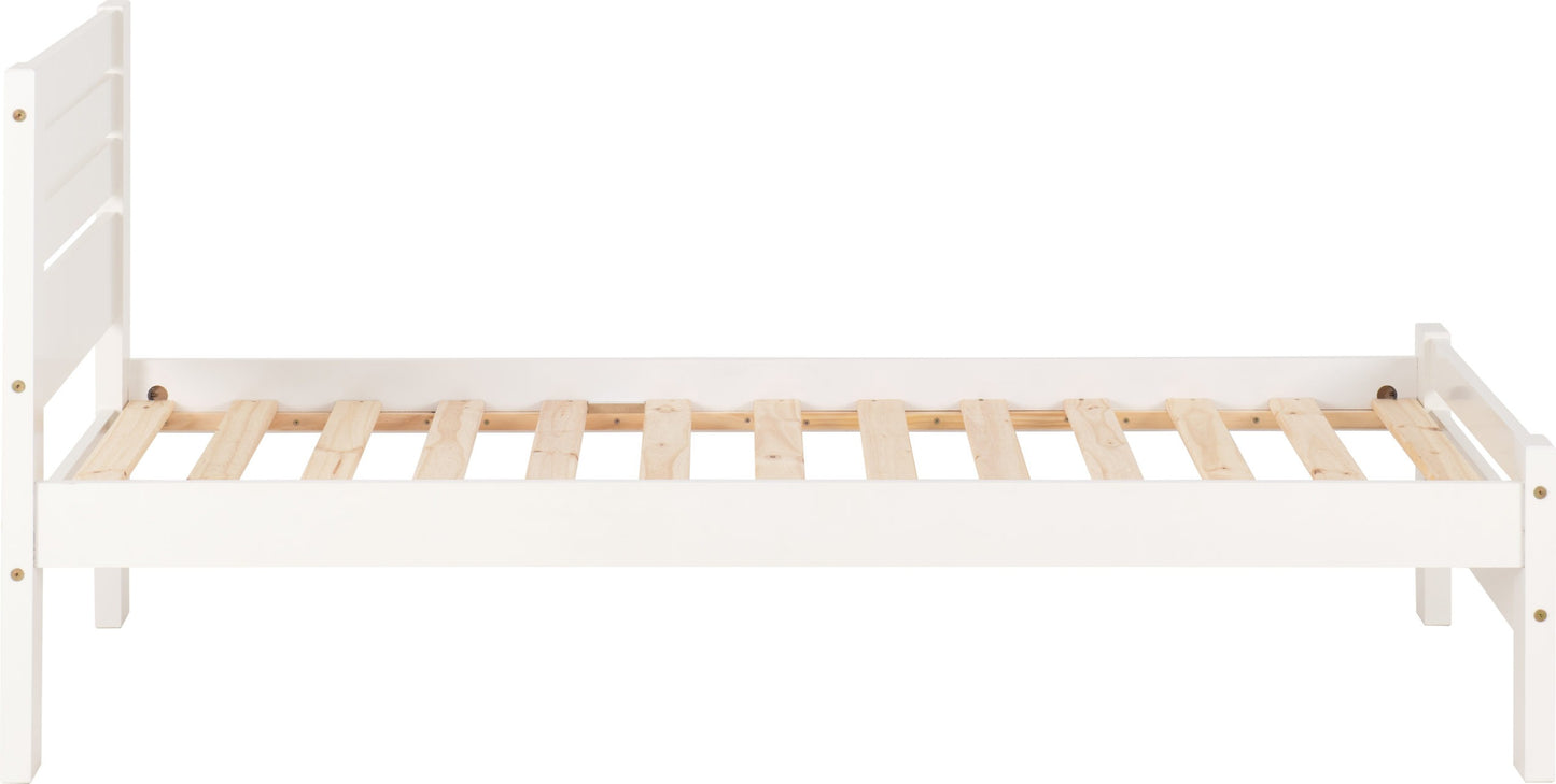 Toledo 3' Bed - White