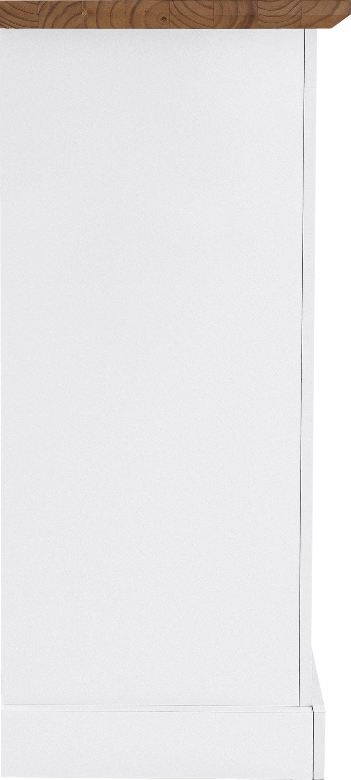 Toledo 5 Drawer Narrow Chest - White/Oak Effect