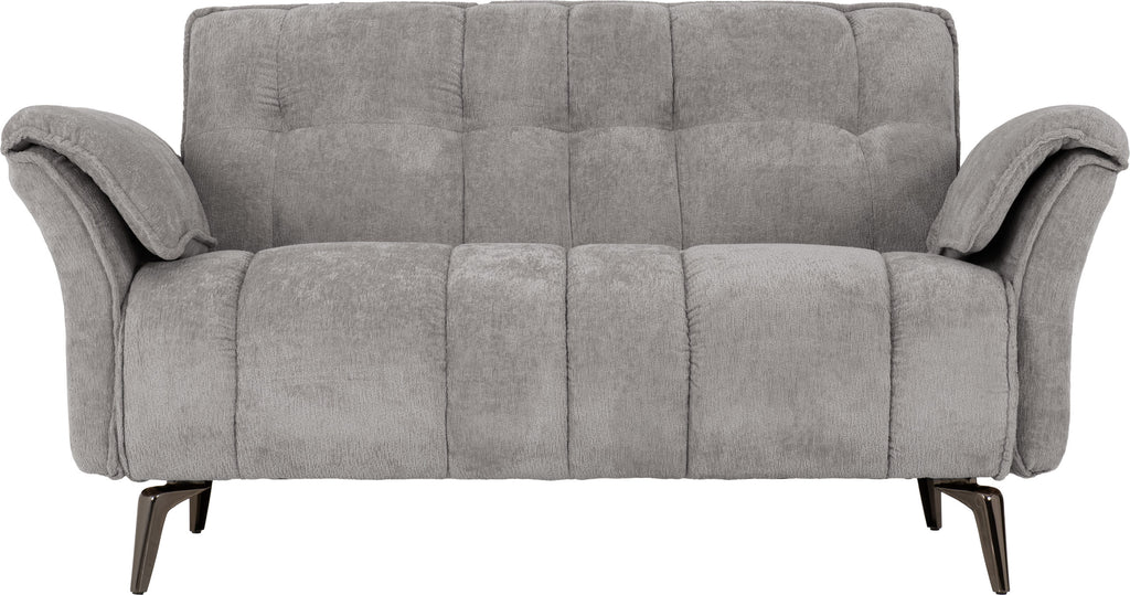 Amalfi 2 Seater Sofa - Grey Fabric