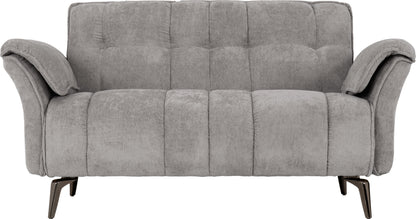 Amalfi 2 Seater Sofa - Grey Fabric