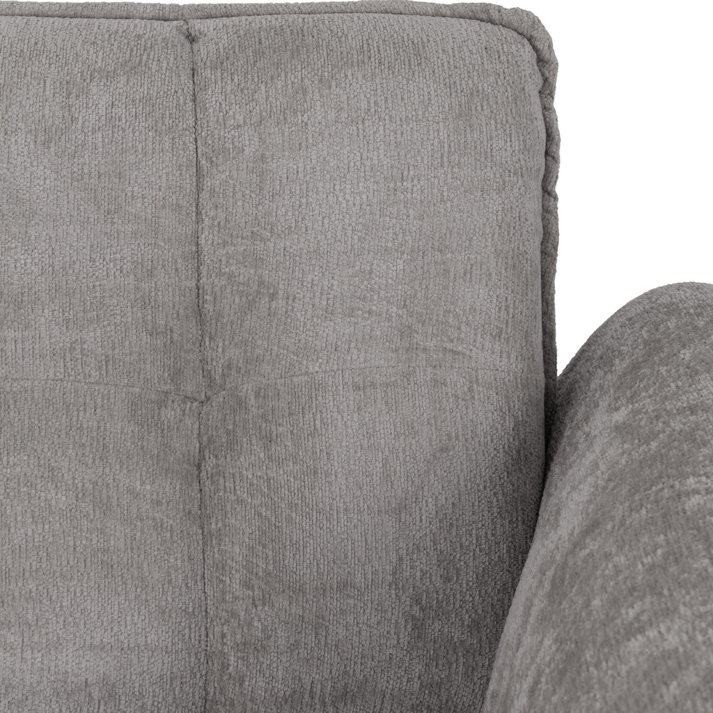 Amalfi 2 Seater Sofa - Grey Fabric