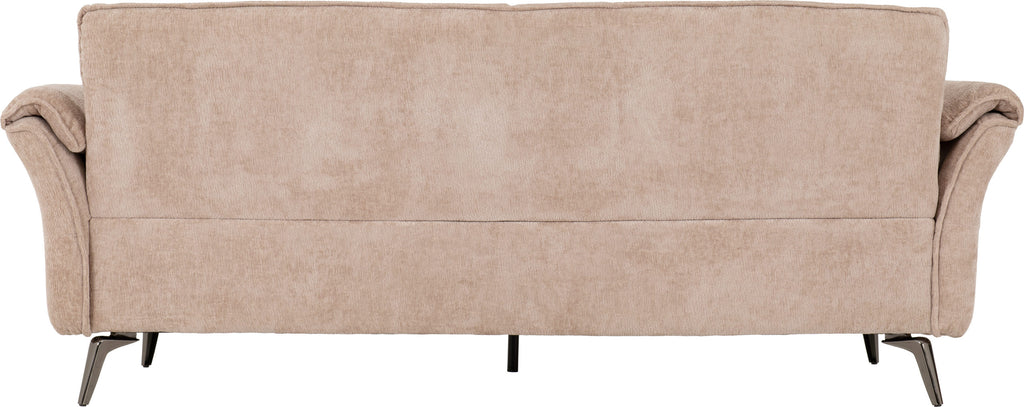 Amalfi 3 Seater Sofa - Champagne Fabric