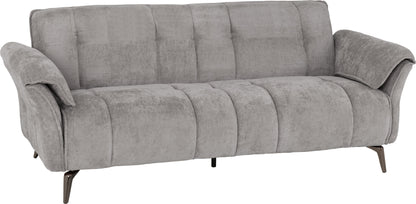 Amalfi 3 Seater Sofa - Grey Fabric