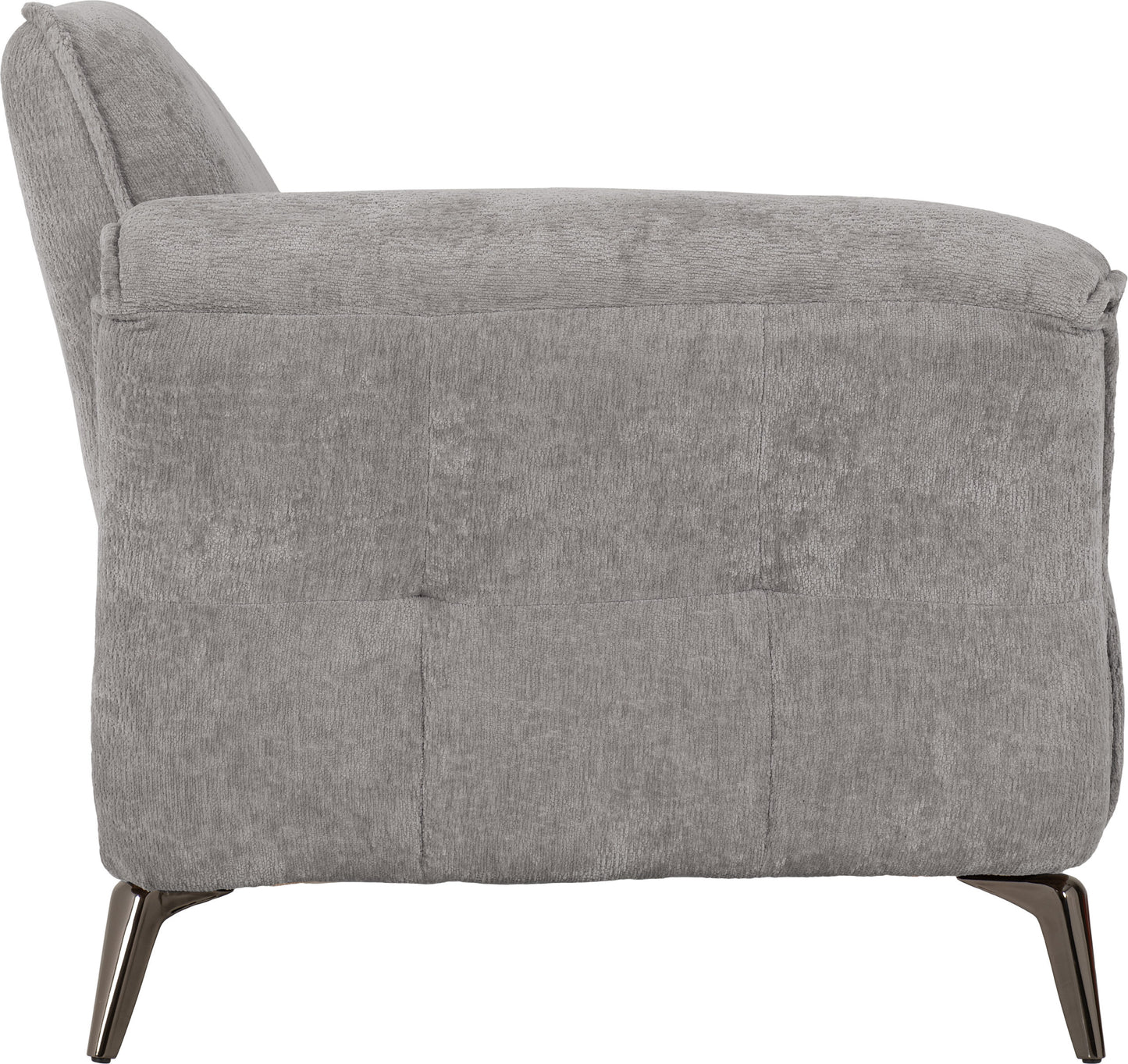 Amalfi 3 Seater Sofa - Grey Fabric