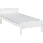 Amber 3' Bed - White