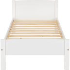 Amber 3' Bed - White