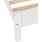 Amber 3' Bed - White