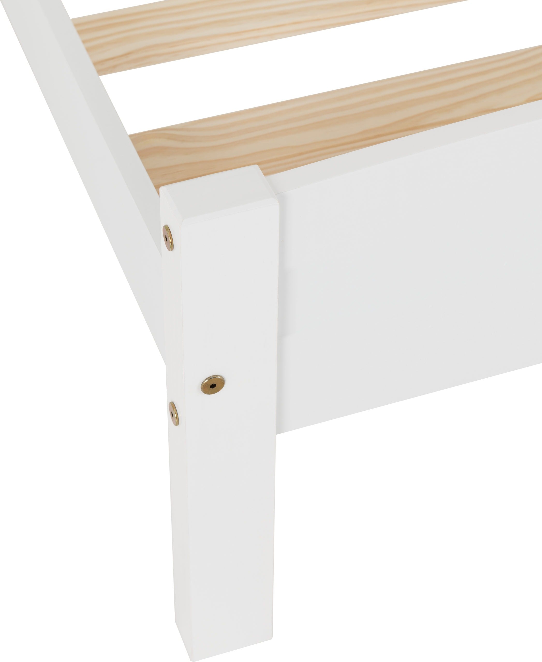 Amber 3' Bed - White