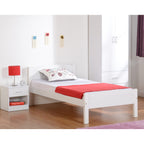 Amber 3' Bed - White