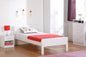 Amber 3' Bed - White