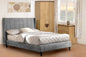 Charles 2 Door 2 Drawer Wardrobe - Oak Effect Veneer