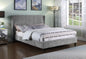 Amelia 5' Bed - Dark Grey Fabric