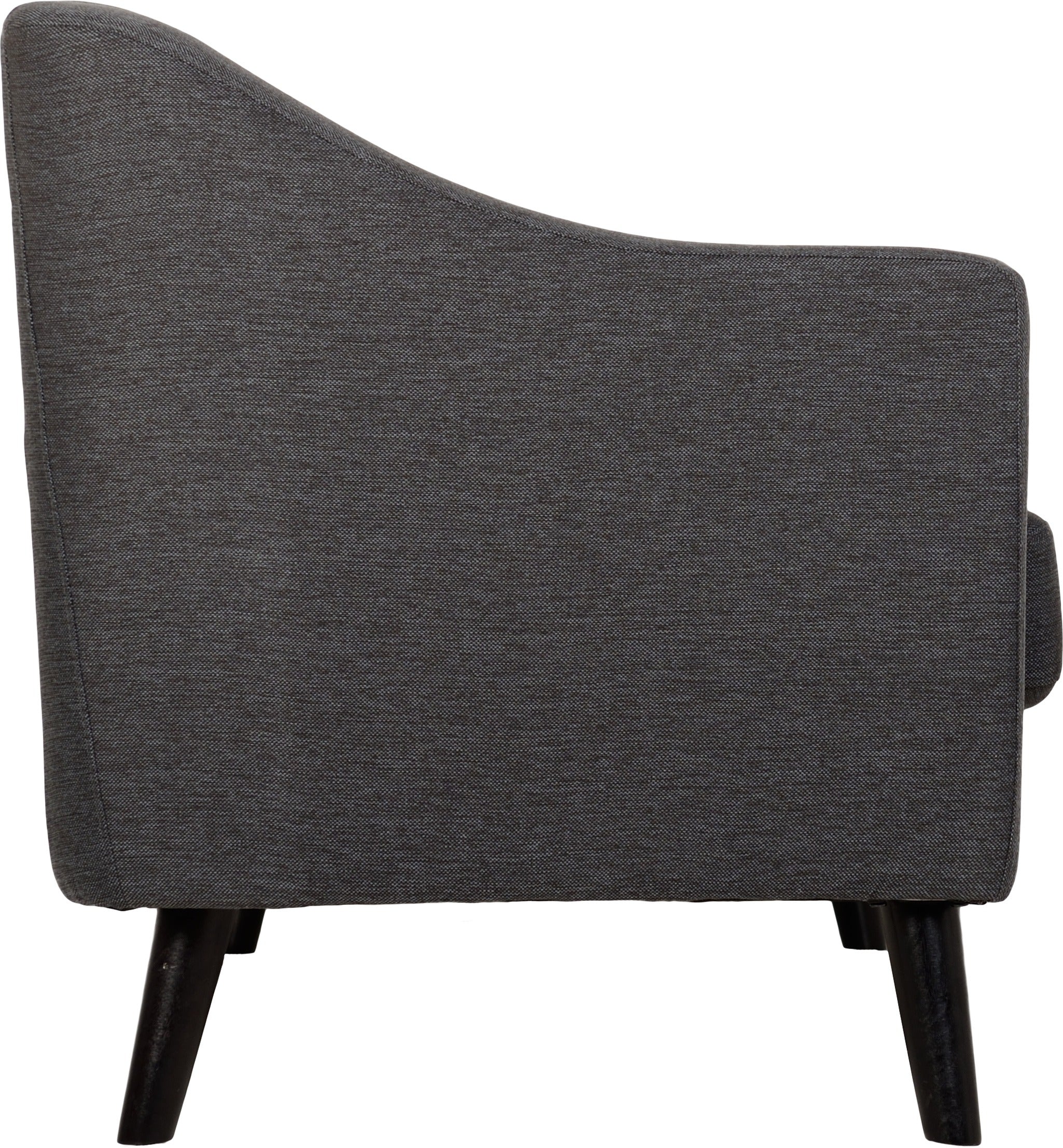 Ashley 1 Seater Sofa - Dark Grey