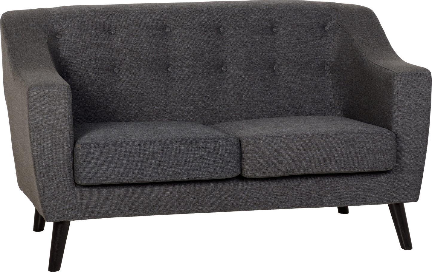 Ashley 2 Seater Sofa - Dark Grey