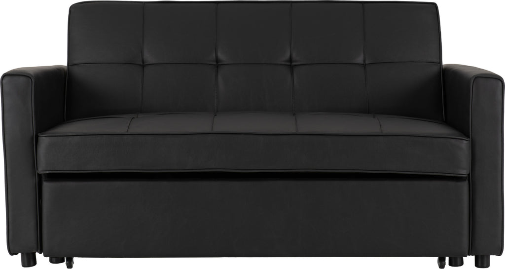 Astoria Sofa Bed - Black Pu