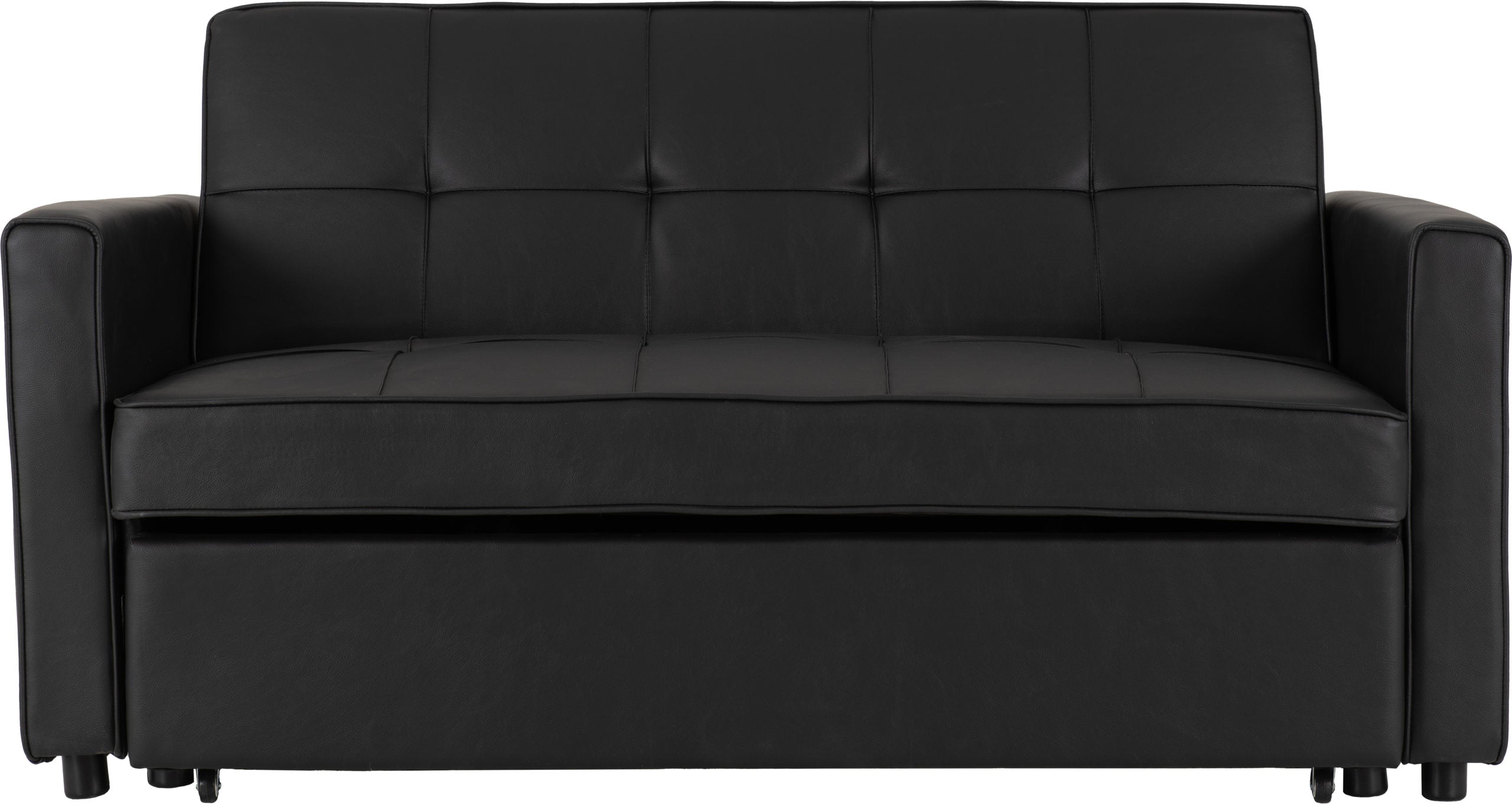 Astoria Sofa Bed - Black Pu