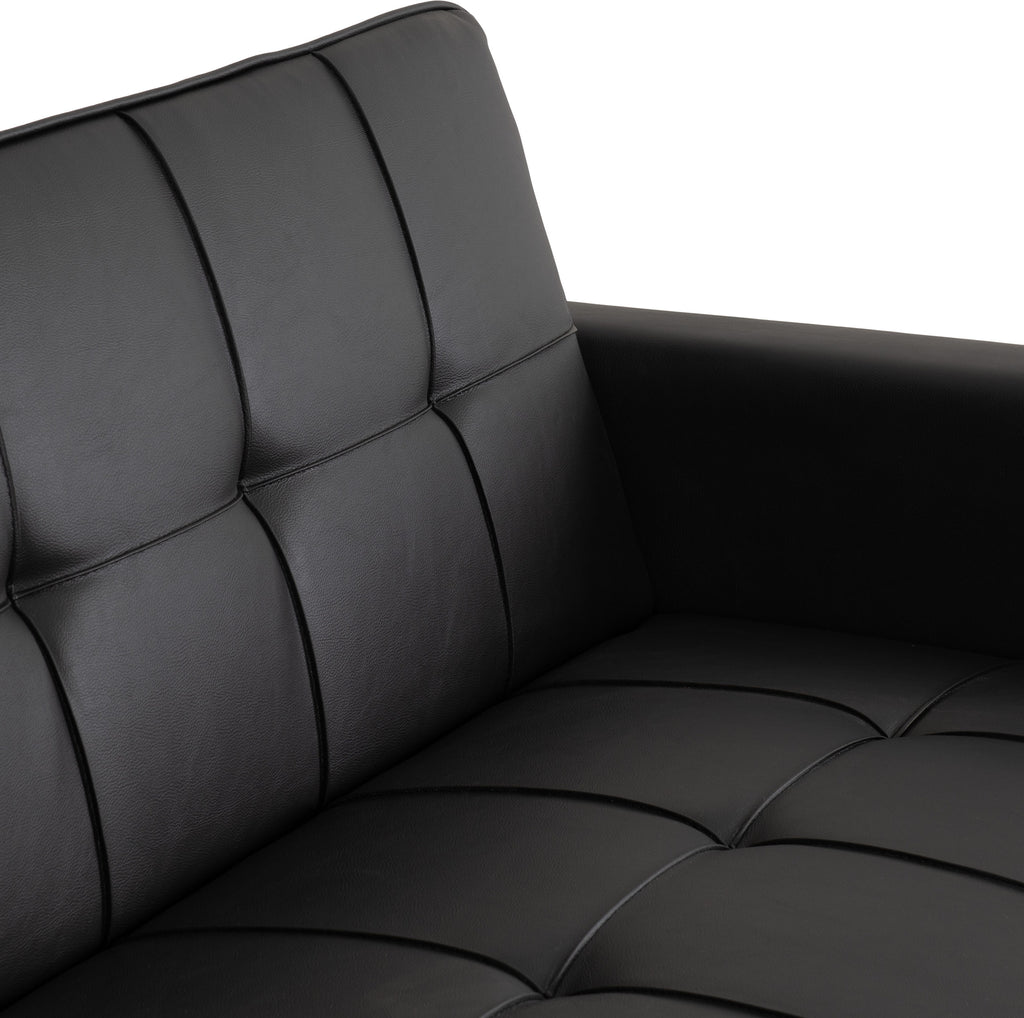 Astoria Sofa Bed - Black Pu