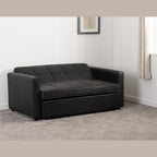 Astoria Sofa Bed - Black Pu