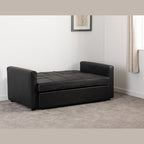 Astoria Sofa Bed - Black Pu