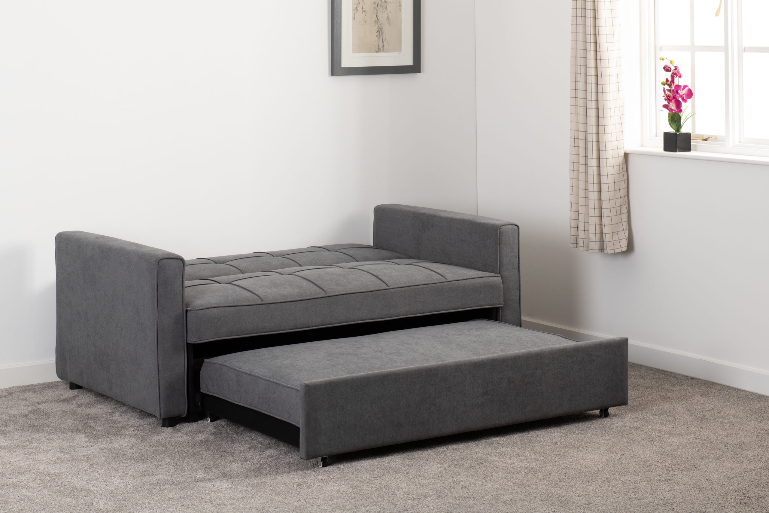 Astoria Sofa Bed - Dark Grey Fabric