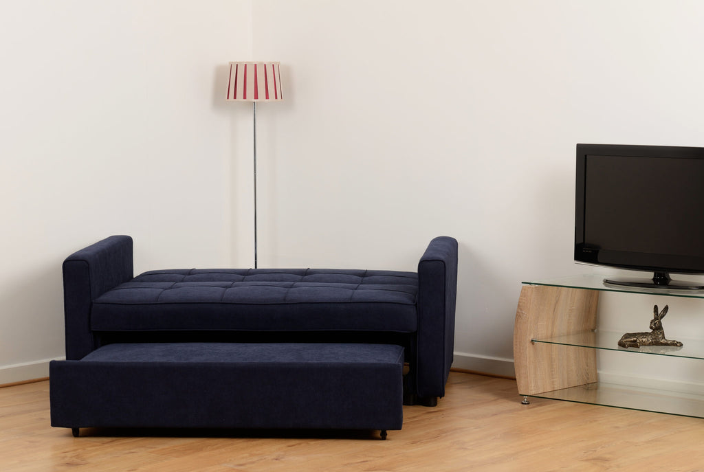 Astoria Sofa Bed - Navy Blue Fabric
