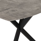 Athens Rectangular Dining Table - Concrete Effect