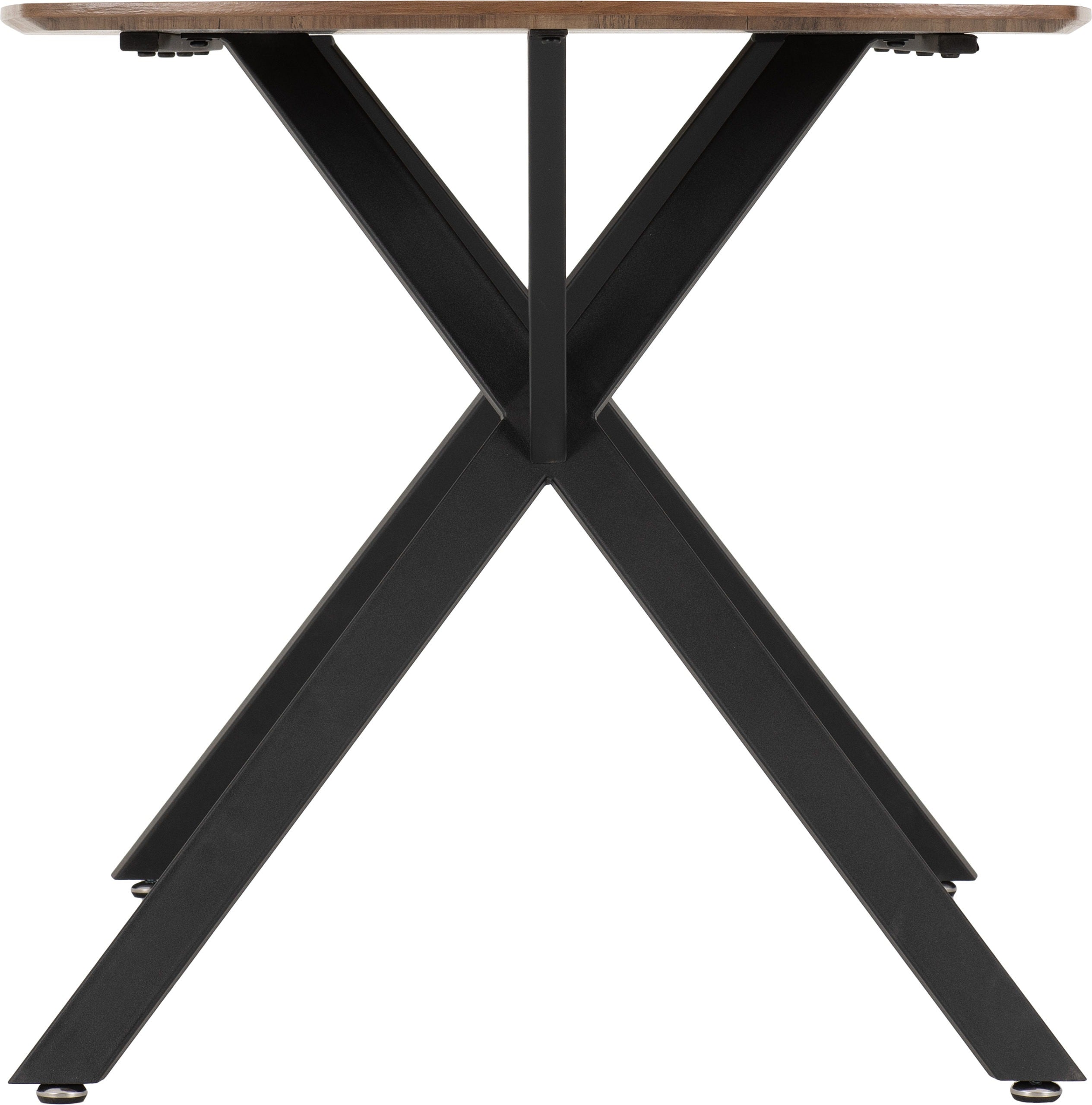 Athens Rectangular Dining Table - Medium Oak Effect