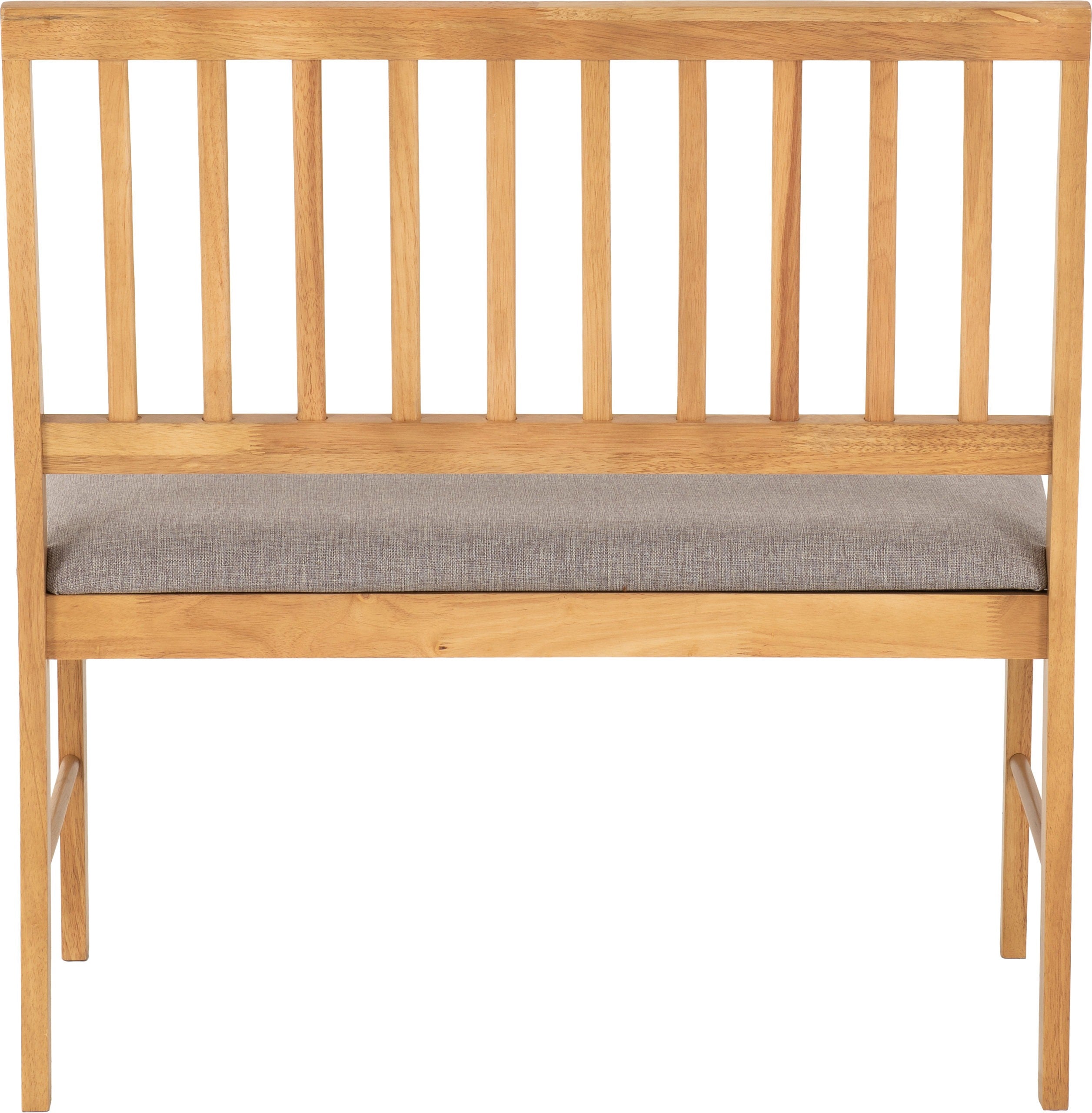 Austin 1+2 Dining Bench Set - Oak Effect/Grey Fabric