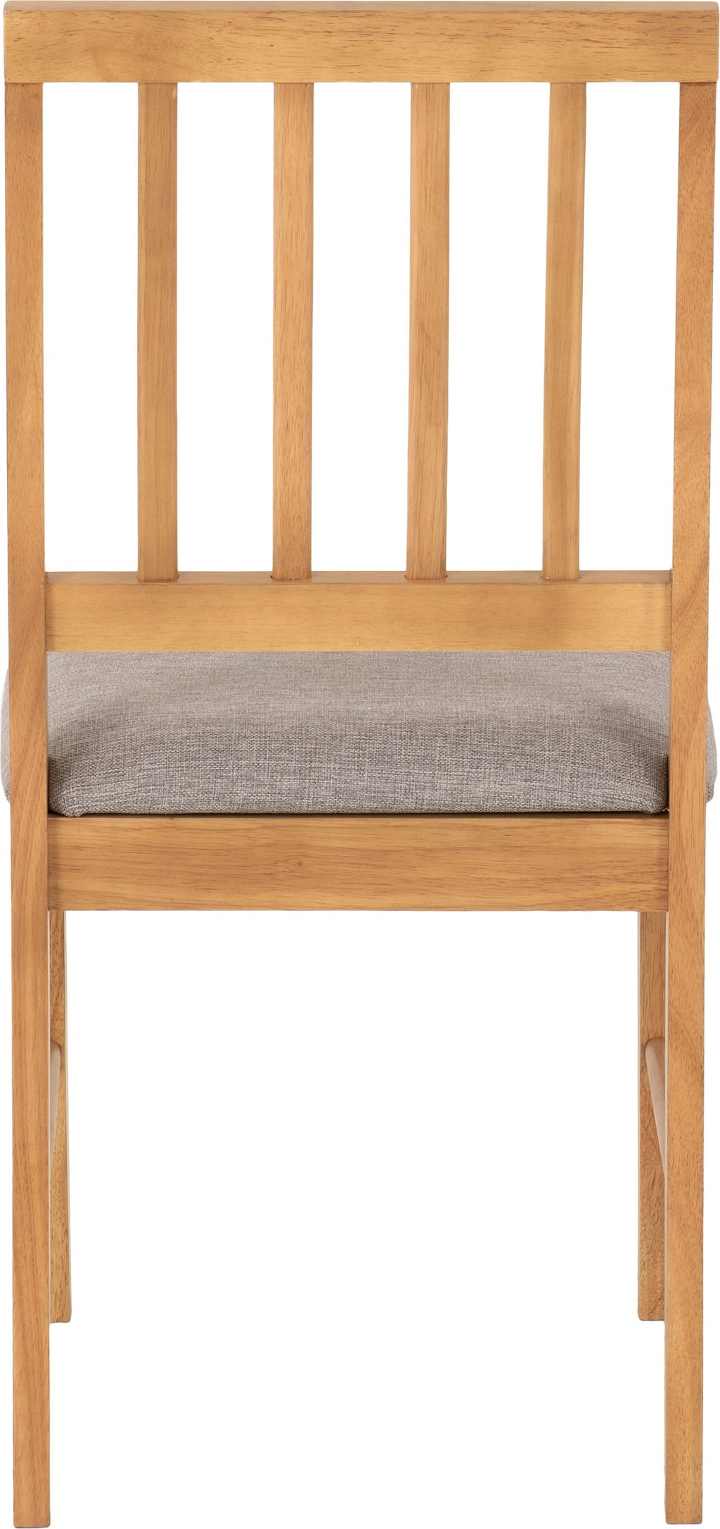 Austin Dining Chair (X2 Per Box) - Oak Effect/Grey Fabric