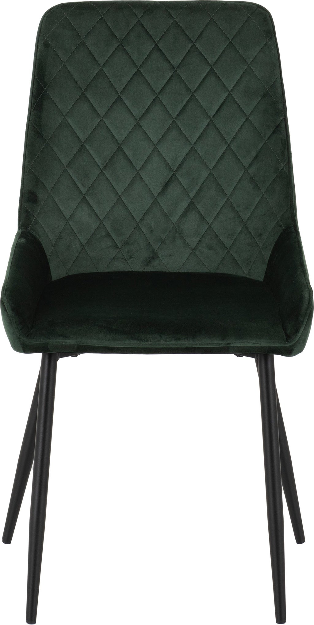 Avery Dining Chair (X2 Per Box) - Emerald Green Velvet