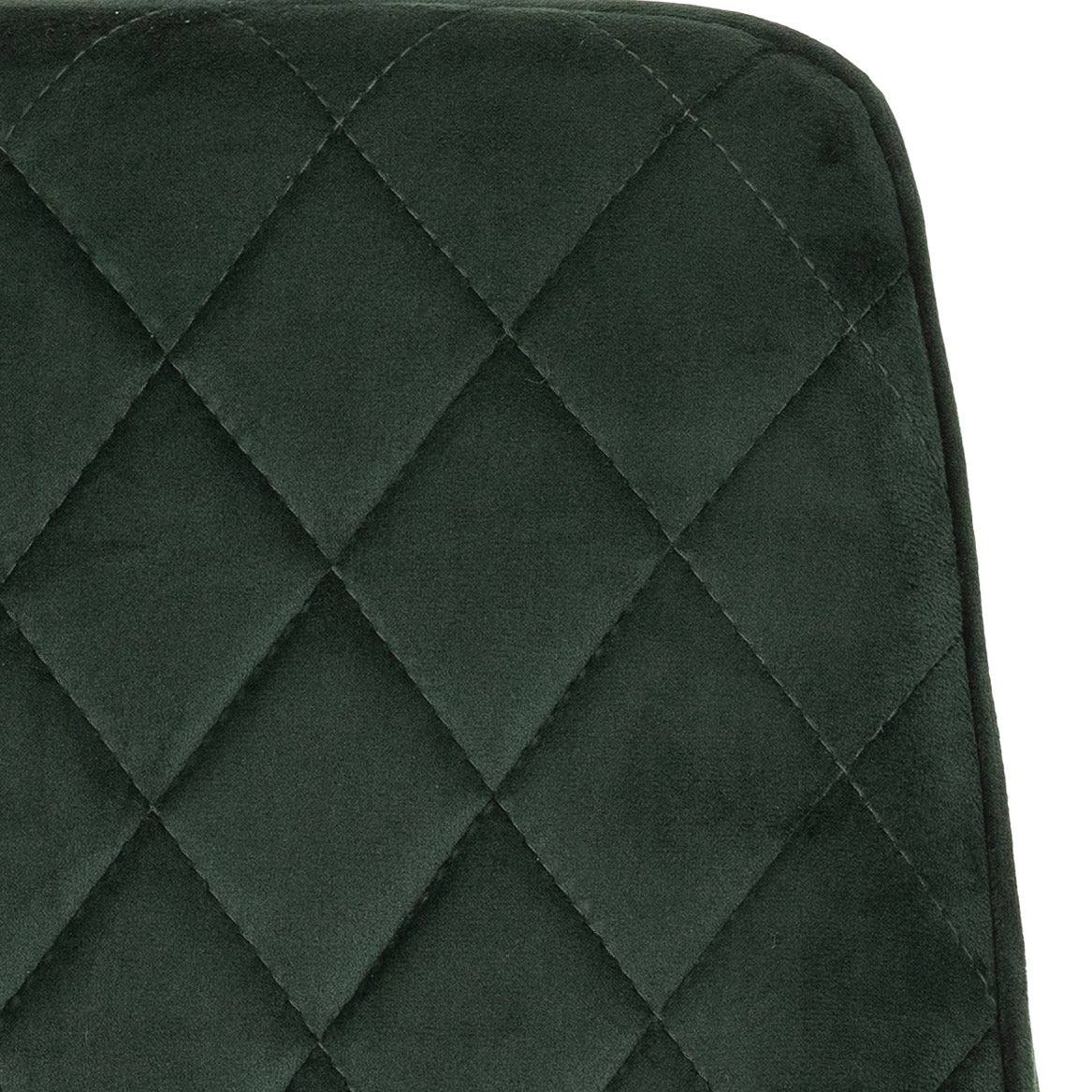 Avery Dining Chair (X2 Per Box) - Emerald Green Velvet