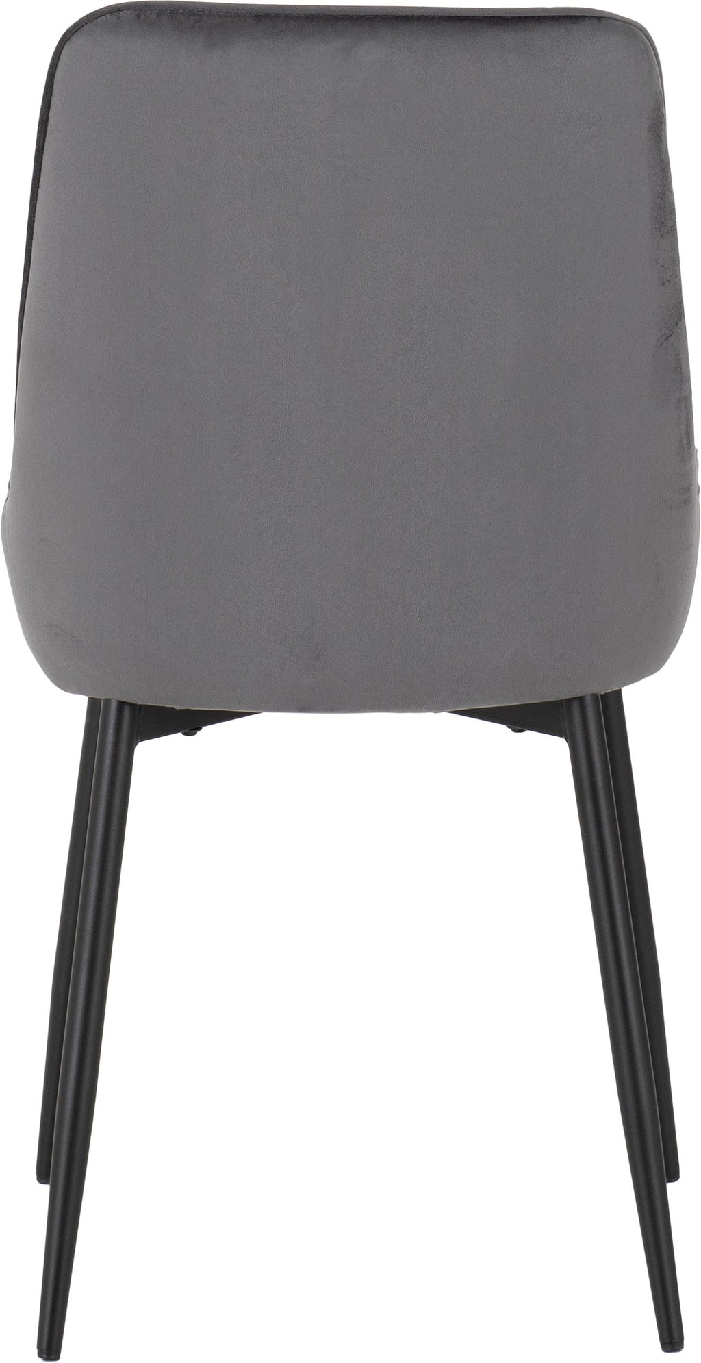 Avery Dining Chair (X2 Per Box) - Grey Velvet